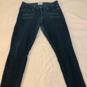 Paige Denim Zipper Jean